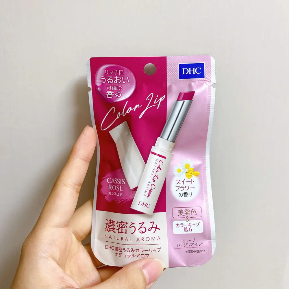 DHC Color Lip Cream Natural Aroma 1.5g #Cassis Rose , DHC Color Lip Cream Natural Aroma 1.5g #Cassis Rose ราคา , DHC Color Lip Cream Natural Aroma 1.5g #Cassis Rose  รีวิว